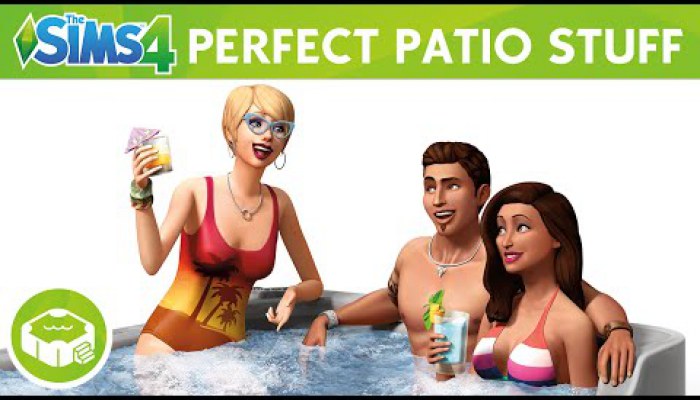 The Sims 4 Perfektní Patio - video